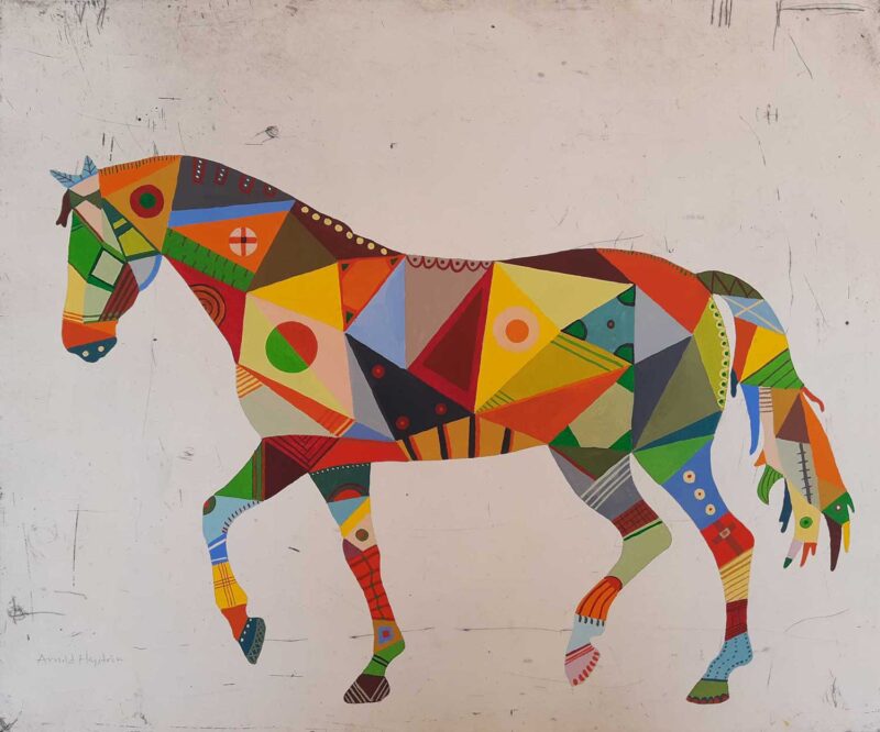 Arnold Hagström: Hest II 50 x 60 cm. Kr. 4.500